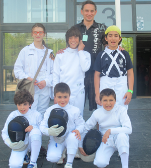 Los representantes del Club Maracena