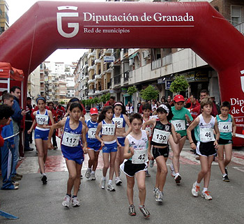 Unos 70 marchadores se dieron cita en Loja (GRJ)