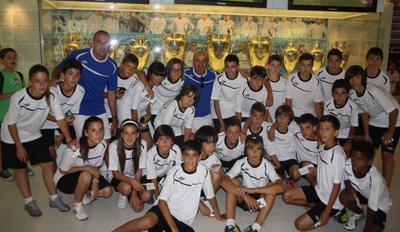 Los participantes visitaron el Museo del Real Madrid