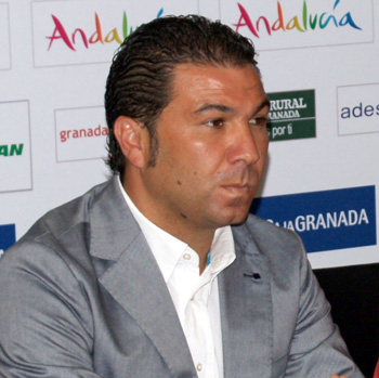 Cordero durante la presentación de Toño (VELASCO)