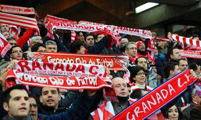 Las Peñas se posicionan al lado del Granada CF