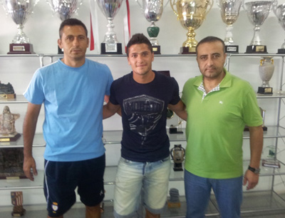 Manolo Herrero y José Jesús Aybar, junto con Israel Jerez (Manu Alonso)