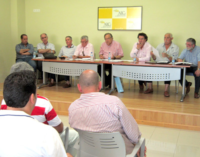 Reunión con los aficionados del Loja