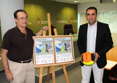 Presentación del circuito de voley playa