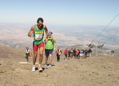 El ganador de la prueba afrontado el último esfuerzo (CETURSA)
