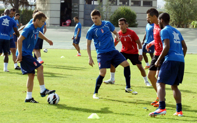 El Granada ya piensa en el primer partido frente al Rayo Vallecano (VELASCO)
