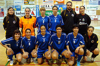 Plantel del Universidad de Granada femenino