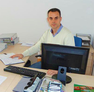 Pedro García en su etapa como gerente de Oxipharma (GRJ)