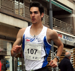 Alberto Amezcua, atleta accitano (UBRIC)