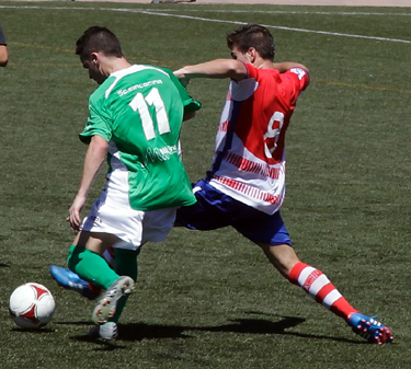 El equipo rojiblanco tuvo un desafortunado debut (LUIS J. QUESADA)
