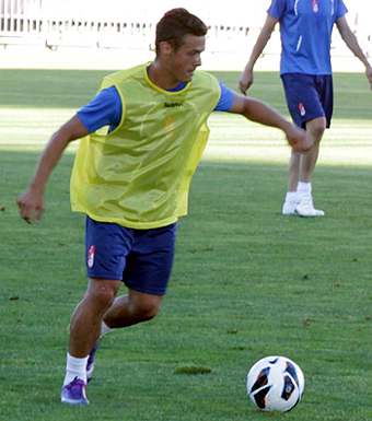 Torje ha vuelto al trabajo con el resto de sus compañeros (QUESADA)