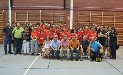 Foto de familia del primer entrenamiento de la temporada