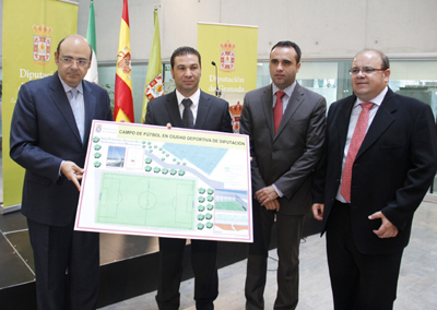 Presentación del proyecto para el nuevo campo de la Ciudad Deportiva de Armilla