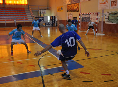 El fútbol sala cuanta con una número de adeptos en Guadix