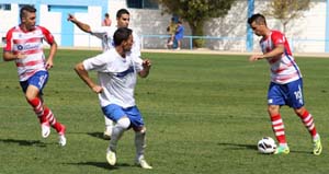 El Granada se enfrentó al Maracena durante el pasado parón