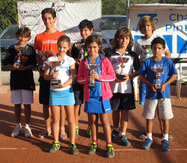 Finalistas del torneo celebrado en Loja