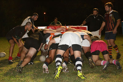 Entrenamiento de la plantilla del Universidad de Granada