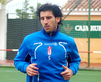 Mainz haciendo carrera contínua en La Zubia el pasado martes (LÁZARO)