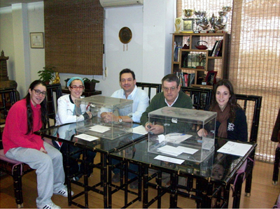 Mesas electorales para elegir a los representantes del Taekwondo granadino
