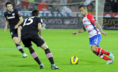 La vuelta de Dani Benítez ha coincidido con el resurgir del equipo (BALDOMERO)