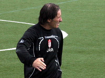 Anquela ha completado el entrenamiento del Granada