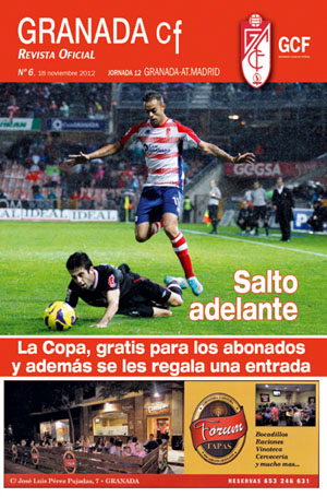 Portada de la nueva revista del Granada