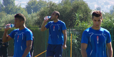 Jaime Romero ha vuelto a entrenar con el grupo