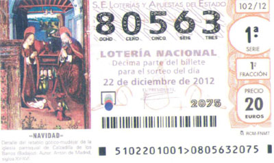 El décimo de la suerte rojiblanca