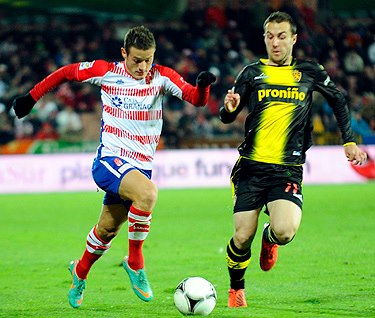 Torje se perfila de nuevo como titular en la banda derecha. (BALDOMERO)