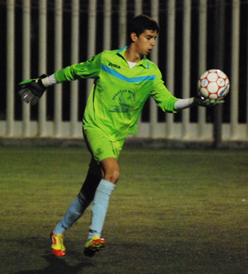 Portero del conjunto de Primera Provincial Juvenil