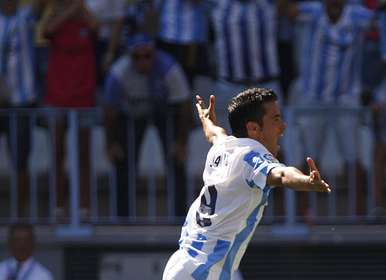 Saviola, jugador del Málaga CF (ARCHIVO)