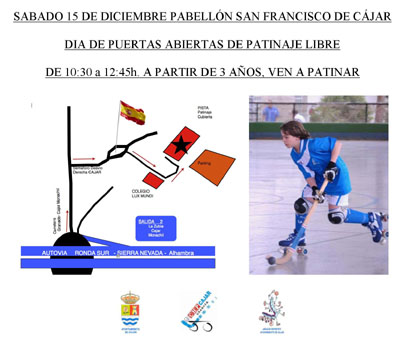 Cartel de la jornada de puertas abiertas 