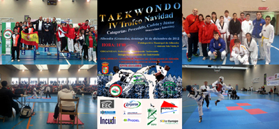 Varios momentos de la participación granadina en el Torneo de Navidad 