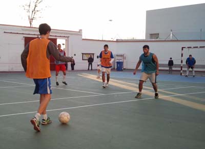 Una intensa jornada de fútbol sala 