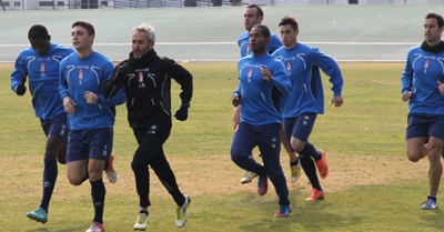 Nuevo entrenamiento para la plantilla rojiblanca
