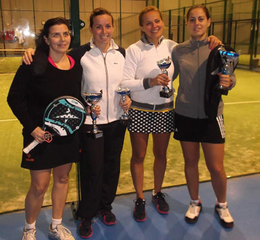 Algunas de las participantes del torneo 
