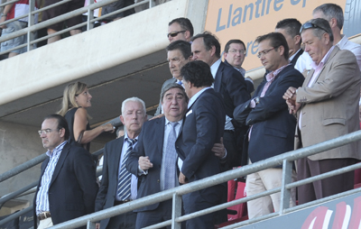 El presunto agresor estaba increpando a directivos del Granada