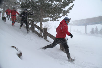 Entrenamiento, hoy en Sierra Nevada 
