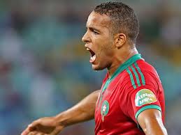 El Arabi, en un partido de la Copa África de Naciones