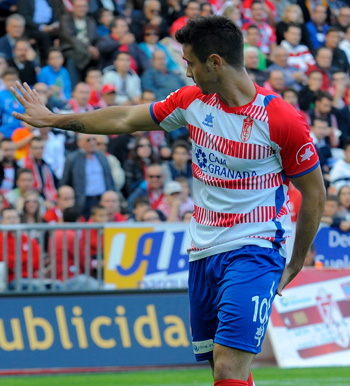Jaime Romero no ha tenido suerte en el Granada (BALDOMERO)