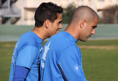 Recio y Aranda estarán frente al Real Madrid (AZCOYTIA)