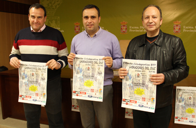 Presentación de la marcha cicloturista