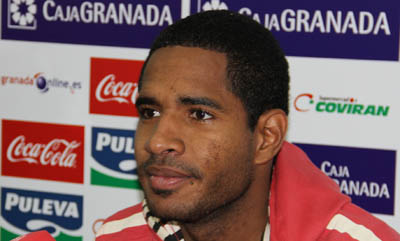 Bryan Angulo durante la rueda de prensa (AZCOYTIA)