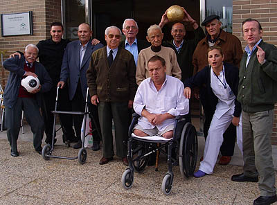 Varios mayores del Centro Geriátrico de Cullar Vega (GRANADACF.ES)