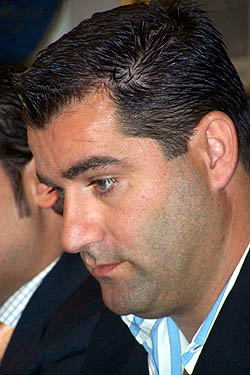 Paco Sanz durante su etapa al frente del Granada (ARCHIVO)