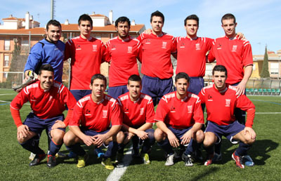 Once inicial del Albolote CF en un partido de la presente temporada (GRJ)