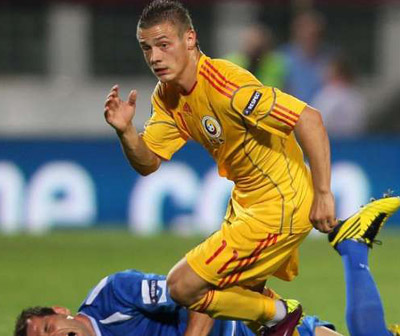 Torje defendiendo los colores de Rumania 