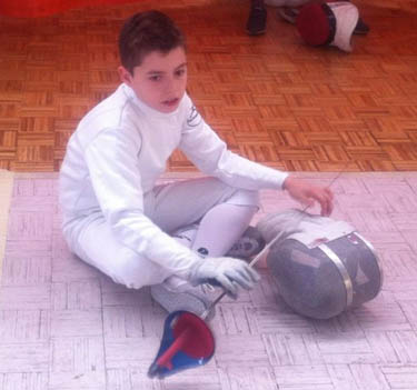 Calero espera su turno para competir 