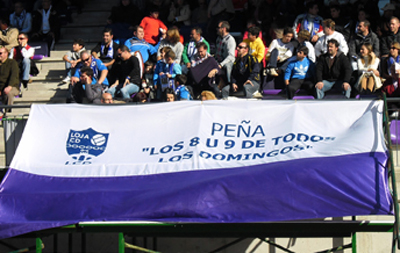 La afición sigue respandando al Loja 