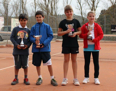 Finalistas del Torneo disputado en Loja 